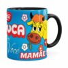 Caneca Mãe Louca Por Você Preta