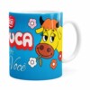 Caneca Chocolate Louca Por Você Branca
