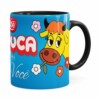 Caneca Chocolate Louca Por Você Preta