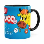 Caneca Chocolate Louco Por Você Preta