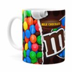 Caneca Chocolate MMs Milk Chocolate Branca