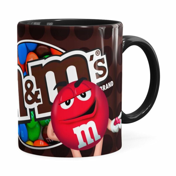 Caneca Chocolate MMs Milk Chocolate Preta