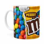 Caneca Chocolate MMs Peanut Branca