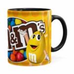 Caneca Chocolate MMs Peanut Preta