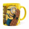 Caneca Chocolate Minions Meu Chocolate Favorito V02 Amarela
