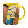 Caneca Chocolate Minions Meu Chocolate Favorito V04 Amarela