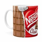 Caneca Chocolate Nestle Classic Ao Leite Branca