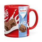 Caneca Chocolate Nestle Classic Ao Leite Vermelha