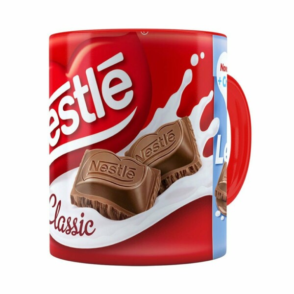 Caneca Chocolate Nestle Classic Ao Leite Vermelha