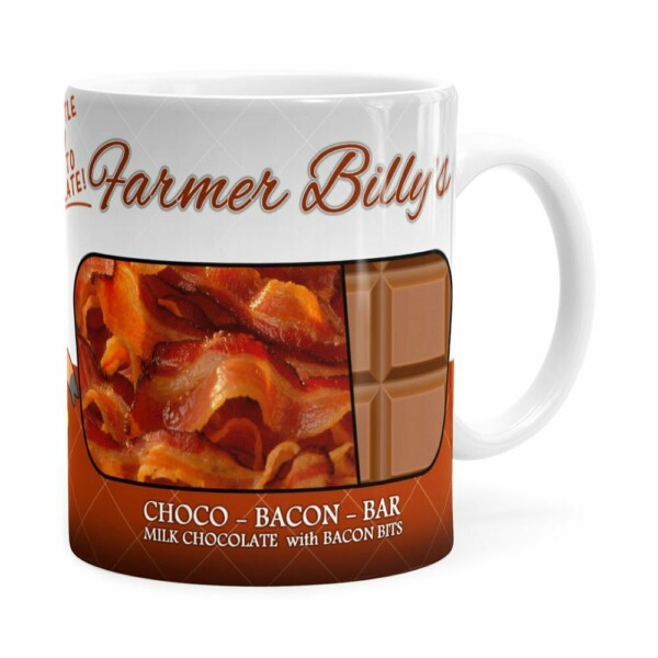 Caneca Chocolate Os Simpsons Farmer Billys Branca