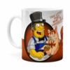 Caneca Chocolate Os Simpsons Farmer Billys Branca
