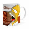 Caneca Chocolate Os Simpsons Farmer Billys Homer Branca