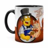 Caneca Chocolate Os Simpsons Farmer Billys Preta