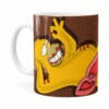 Caneca Chocolate Os Simpsons Homer Choco Lover Branca