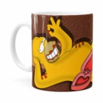 Caneca Chocolate Os Simpsons Homer Choco Lover Branca