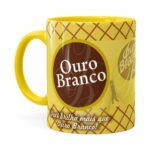Caneca Chocolate Ouro Branco Amarela