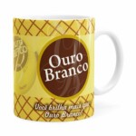 Caneca Chocolate Ouro Branco Branca