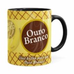 Caneca Chocolate Ouro Branco Preta