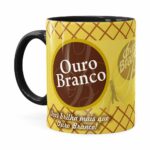 Caneca Chocolate Ouro Branco Preta