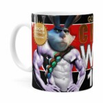 Caneca Chocolate Páscoa Choco Whey Branca