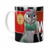 Caneca Chocolate Páscoa Choco Whey Girl Branca