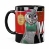 Caneca Chocolate Páscoa Choco Whey Girl Preta