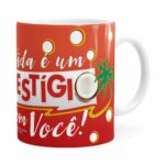 Caneca Chocolate Prestígio Mensagem Branca