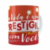 Caneca Chocolate Prestígio Mensagem Branca