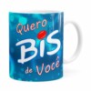 Caneca Chocolate Quero Bis De Você V01 Branca