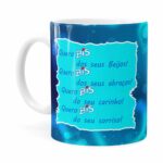 Caneca Chocolate Quero Bis De Você V01 Branca