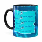 Caneca Chocolate Quero Bis De Você V01 Preta