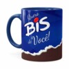 Caneca Chocolate Quero Bis De Você V02 Azul Escuro