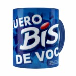 Caneca Chocolate Quero Bis De Você V03 Azul Escuro
