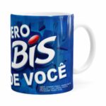 Caneca Chocolate Quero Bis De Você V03 Branca