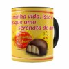 Caneca Chocolate Serenata De Amor V01 Preta