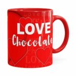 Caneca Chocolate Snoopy Love Vermelha