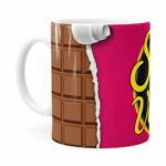 Caneca Chocolate Sonho De Valsa Com Você Branca