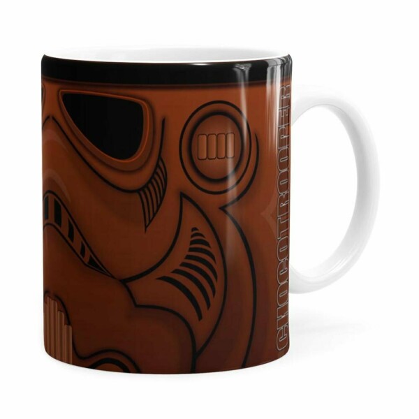 Caneca Chocolate Star Wars Chocotrooper Branca