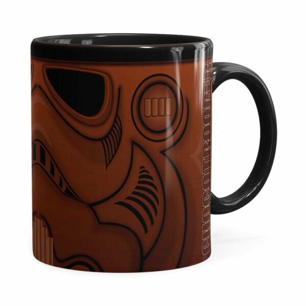 Caneca Chocolate Star Wars Chocotrooper Preta