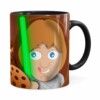 Caneca Chocolate Star Wars Cookie Skywalker Preta