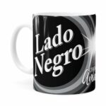 Caneca Chocolate Star Wars Darth Vader Lado Negro Branca
