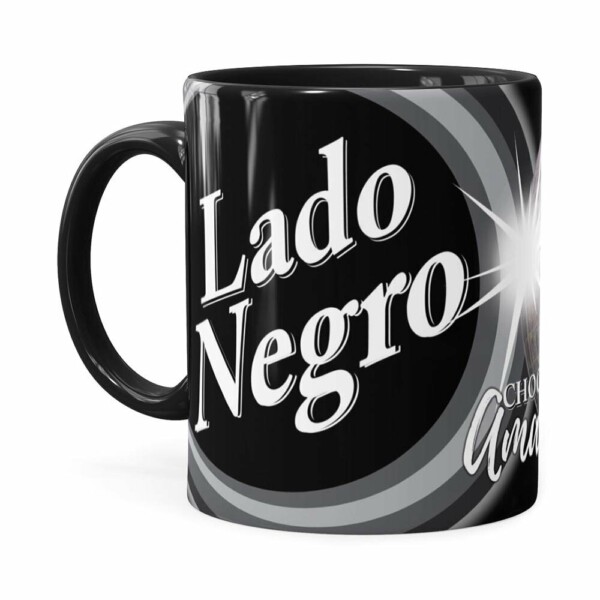 Caneca Chocolate Star Wars Darth Vader Lado Negro Preta