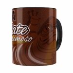 Caneca Chocolate Star Wars Jabba The Hutt Preta