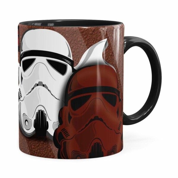 Caneca Chocolate Star Wars Stormtrufas Preta