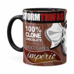 Caneca Chocolate Star Wars Stormtrufas Preta
