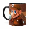 Caneca Chocolate Super Mário Bros Chocomario Preta