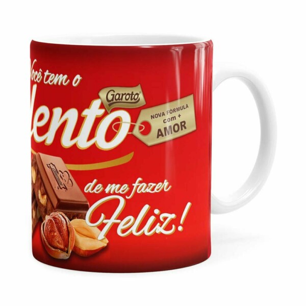 Caneca Mãe Você Tem O Talento Branca