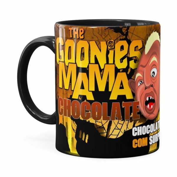 Caneca Chocolate The Goonies Mama Preta