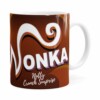 Caneca Chocolate Wonka Fábrica De Chocolate Branca