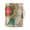 Caneca Coca-cola Retrô Drink Branca